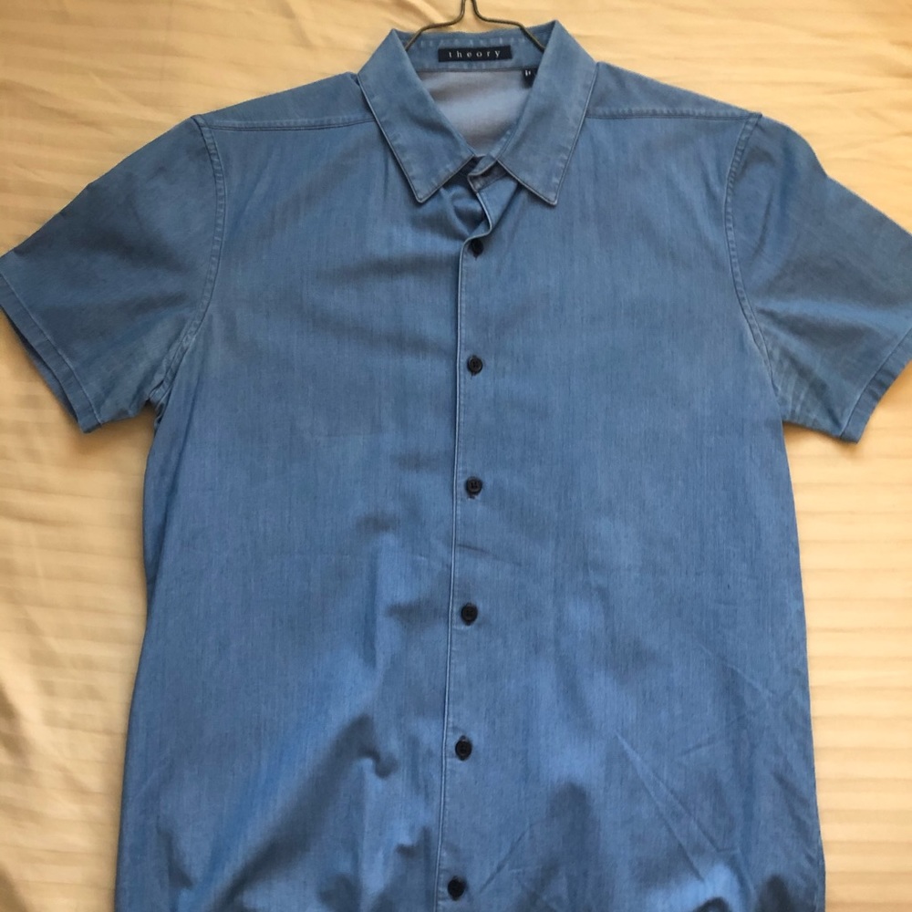 Theory SS Denim Shirt